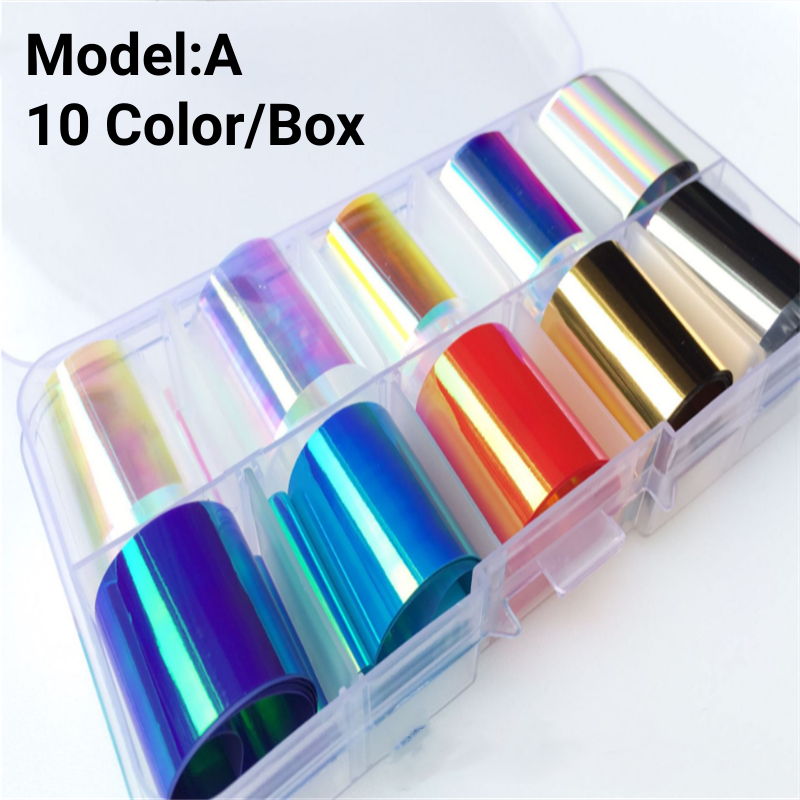 Aurora Cellophane Magic Nail Foil