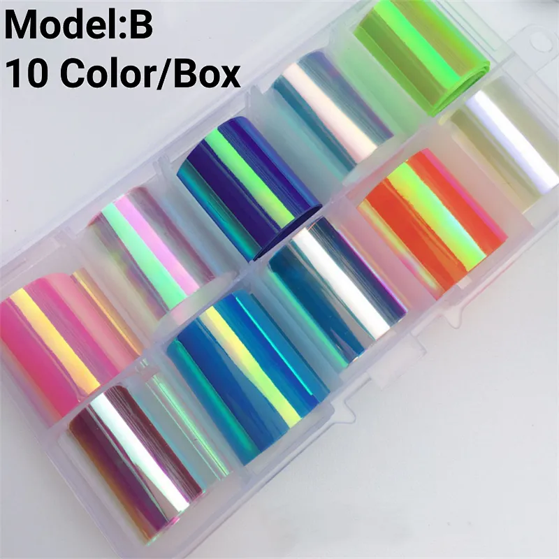 Aurora Cellophane Magic Nail Foil
