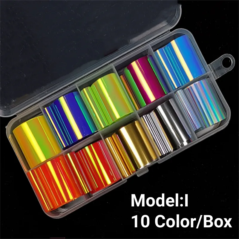Aurora Cellophane Magic Nail Foil